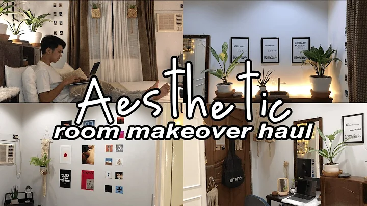 AESTHETIC ROOM MAKEOVER HAUL! (Shopee, Lazada & Mo...