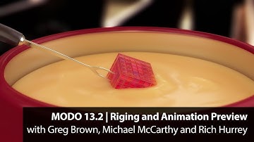 MODO 13.2 Animation and Rigging live preview