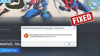 How To Fix Marvel Tokon Fighting Souls Error PlayStation(R) PC SDK Runtime Cannot Start How To Fix Marvel Tokon Fighting Souls Error PlayStation(R) PC SDK Runtime Cannot Start