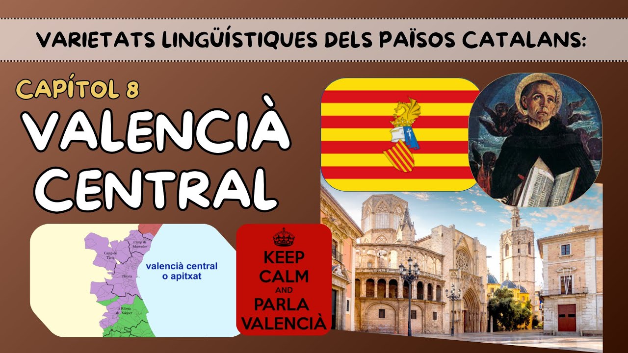 8. EL VALENCIÀ CENTRAL | Què vol dir «apitxat»? Quina extensió té? És l'estàndard valencià?