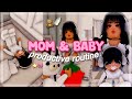 Mom  baby productive routine  roblox berry avenue roleplay