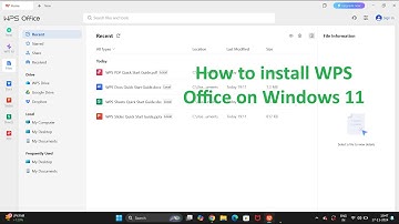 Guide: Install WPS Office on Windows 11 in Minutes! 💻📑 | Step-by-Step Tutorial"