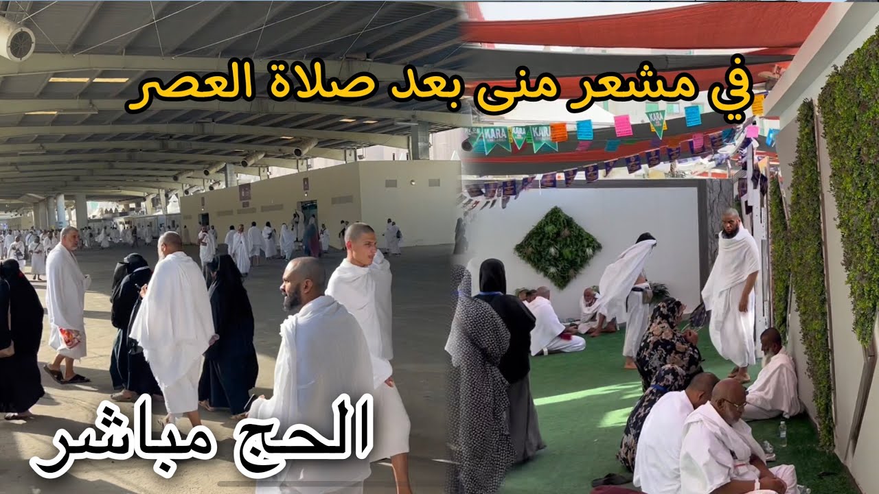 الحج مباشر | اجواء بعد العصر في مشعر منى