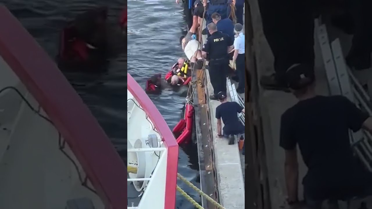 97 Year Old Man Falls Into Grand River During Coast Guard Festival