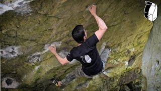 Necromancer (V9/7c): Niagara Glen - Maria and Ratul