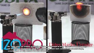 İzoPro Fireproofing Test - English Subtitle