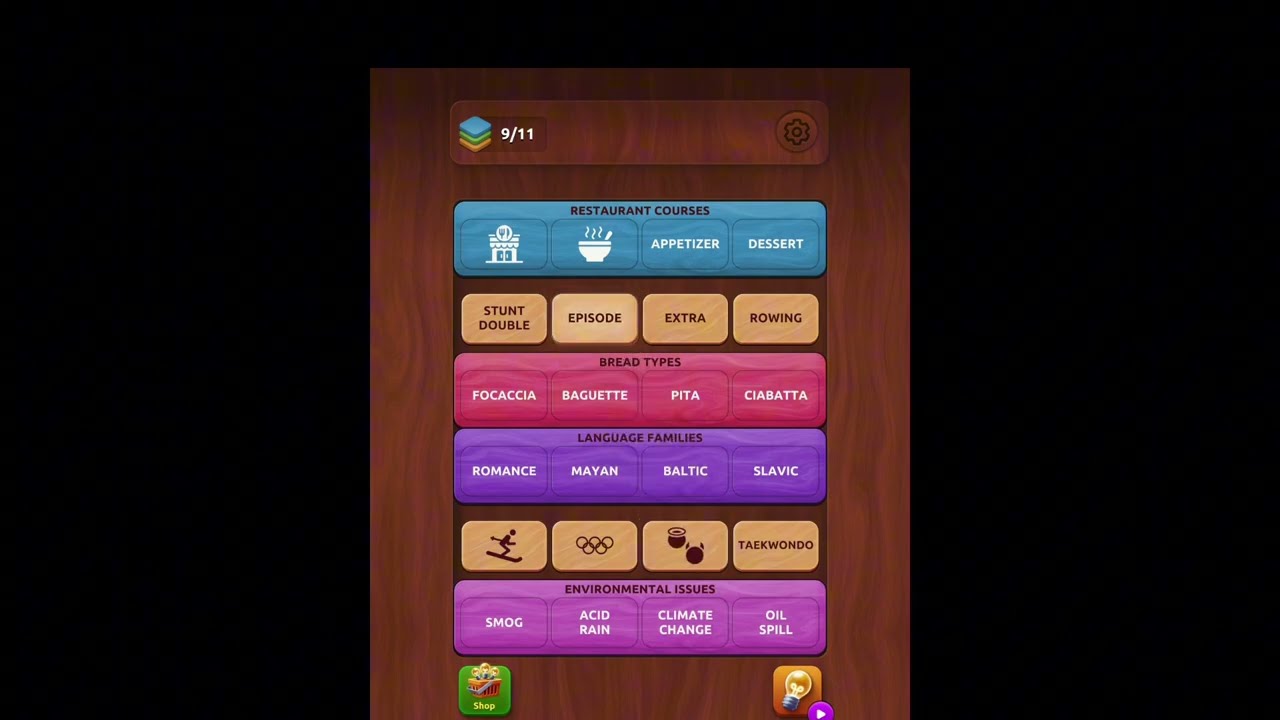 Associations - Colorwood Game Levels 271-272-273-274-275-276-277-278-279-280