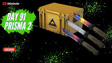 Opening one CS2 case every day until I get a Gold DAY 91