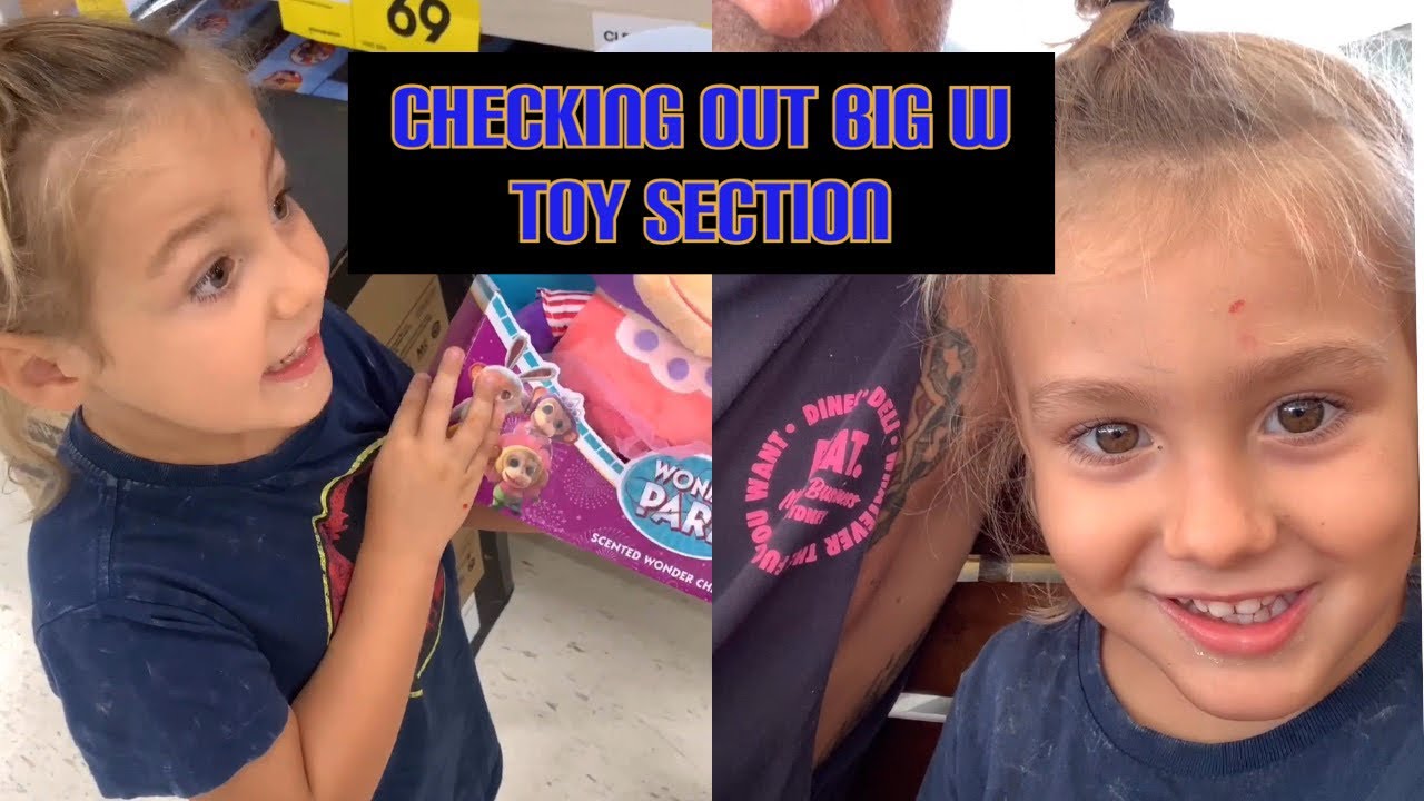 Checking out Big W toy section YouTube