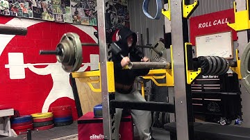 elitefts.com — Dave Tate Yoke Bar Squatting 5 Weeks Post Hip Replacement Surgery