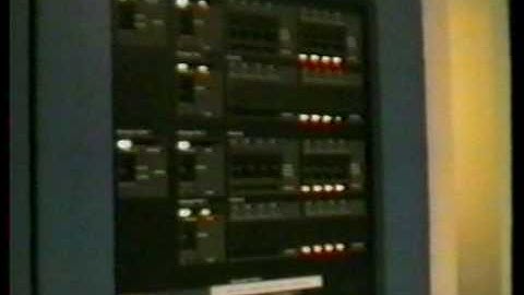 IBM System 390 Computer room circa 1990