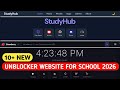 New Fresh Unblocker Links 2026 - Unblocked Websites For School Chromebook 2026