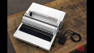 Renz Combi E Typ 34 Electric Plastic Comb Binding Machine