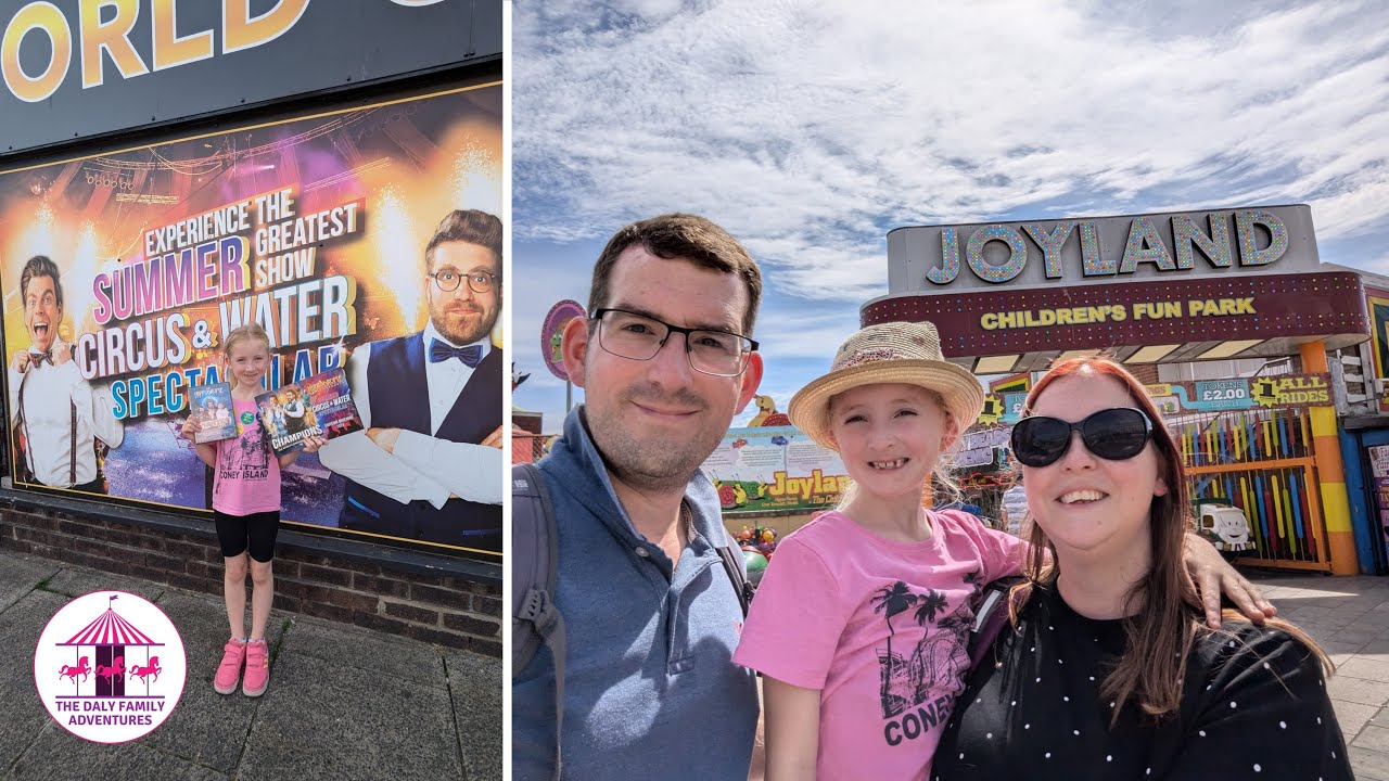 Great Yarmouth July 2024 including Joy Land, Hippodrome Circus, Britannia Pier and more!