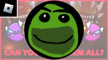 Roblox Find the Geometry Dash Difficulties: how to get "Lobotomy" badge (outdated)