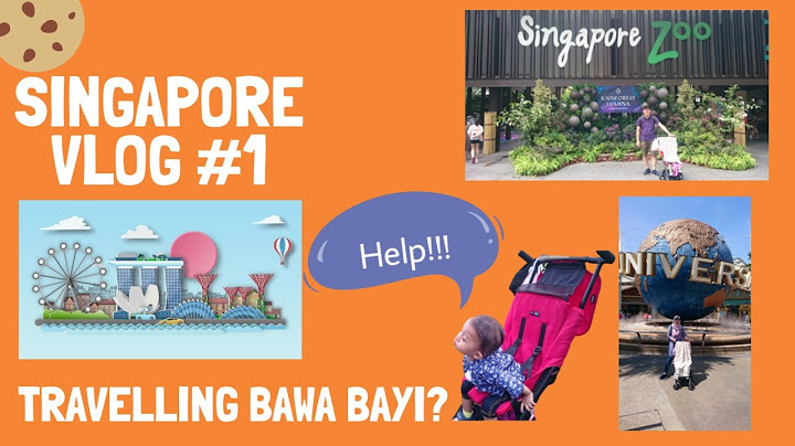 Singapore Vlog 1 | Tips bawa bayi travelling anti ribet anti rewel