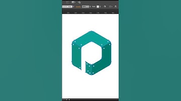 P Logo Design Illustrator #illustrator #logodesign #graphicdesign #shorts #tutorial