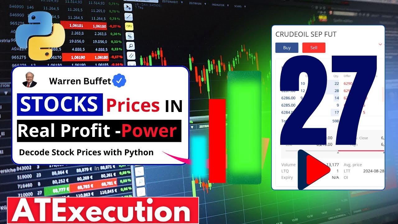 python coding on instagram: Key components to handle stock Price using Python | Algo Trading Step ...