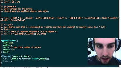 Numerical Methods: Hardcore integration (Gaussian Quadrature) Part 1 (Part 2)