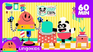 THE BEST OF BABY BOT   Educational Cartoons Compilation | Lingokids