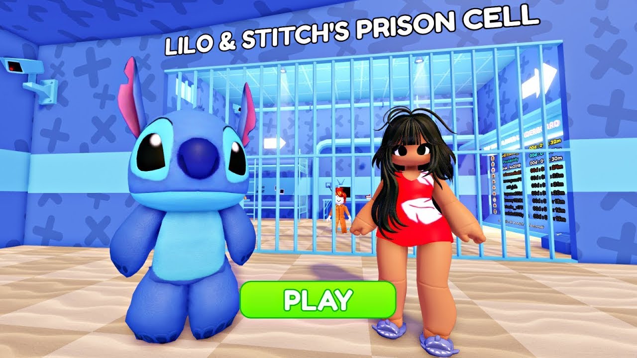 ROBLOX : LILO'S PRISON RUN OBBY NEW #roblox #games #funny #gaming #troll