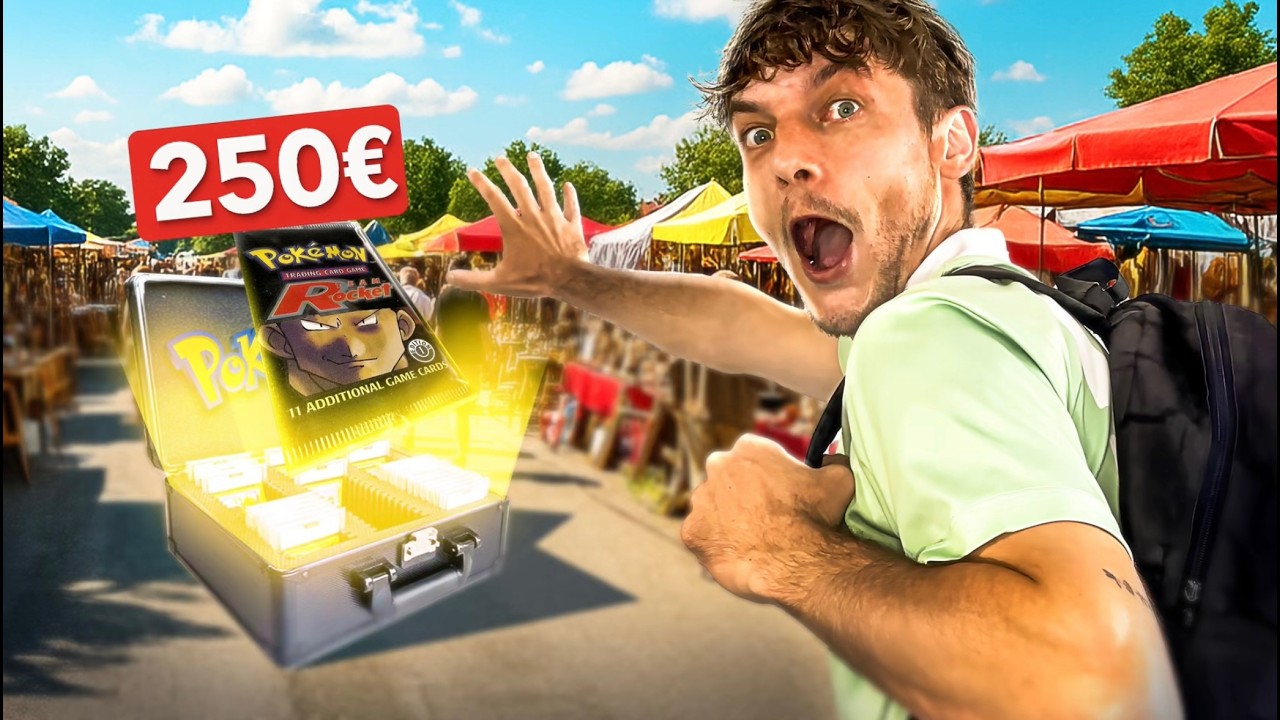 La MEILLEURE brocante POKÉMON de ma vie ! (Booster WIZARDS)