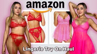 SHEER AMAZON LINGERIE HAUL | Jessie Sims