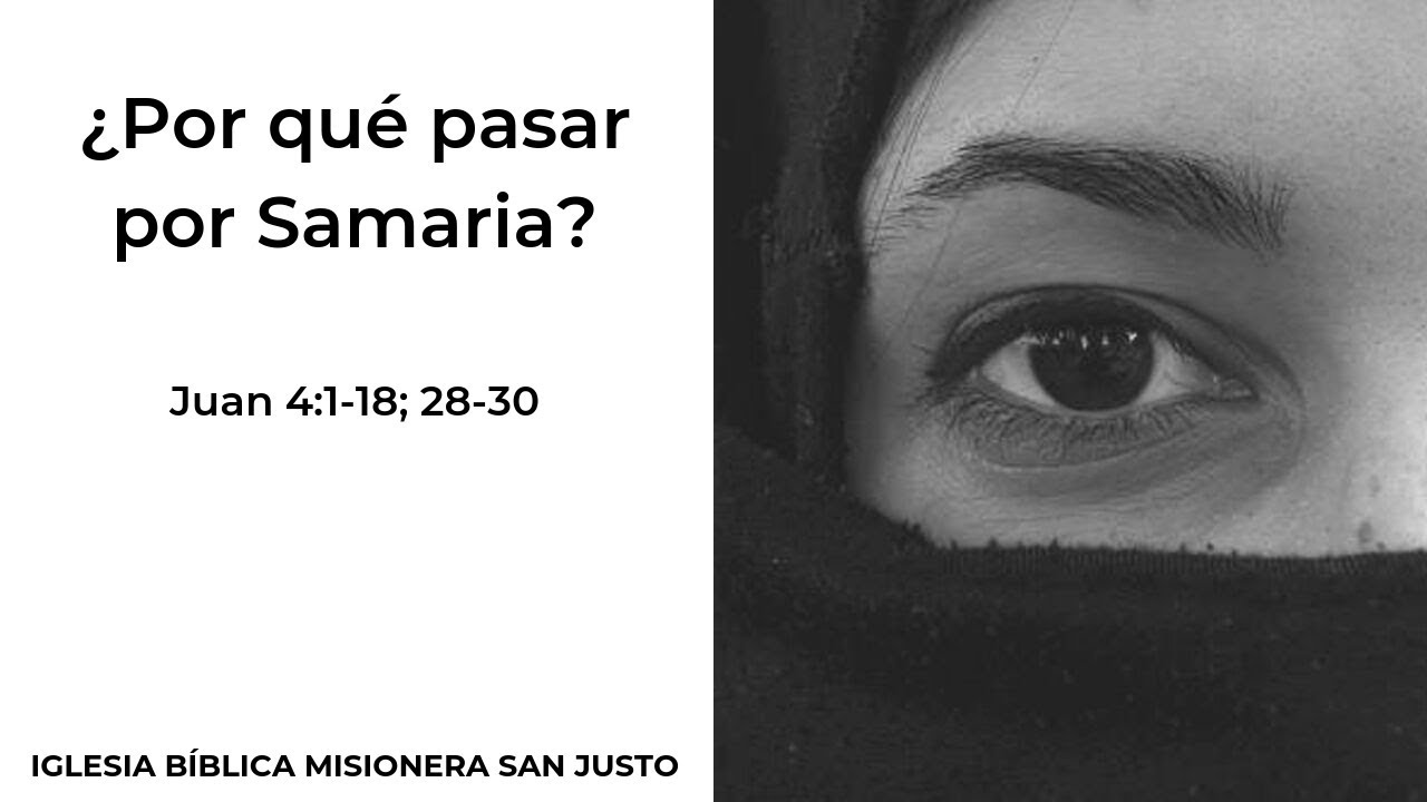 ¿Por qué pasar por Samaria? Juan 4118; 2830 Heinz Noche YouTube ¿Por qué pasar por Samaria? Juan 4118; 2830 Heinz Noche YouTube