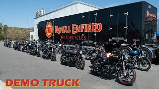 Royal Enfield Demo Truck