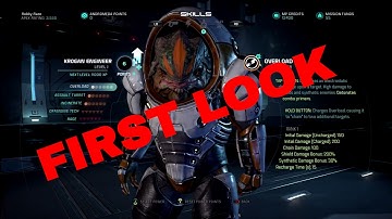Mass Effect Andromeda Multiplayer: Krogan Engineer - Skill Tree First Look & Build Ideas