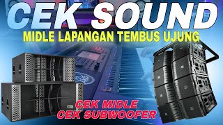 CEK SOUND DANGDUT HAJATAN BUAT CEK MIDLE DAN SUBWOOFER