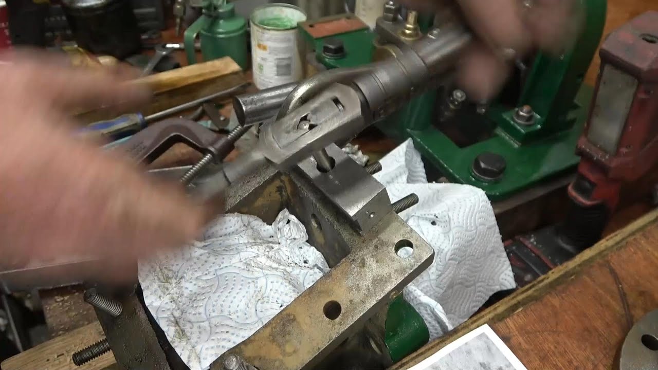 SNNC 505 P2 Harker Steam Engine Restore - YouTube
