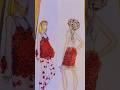 Glitter Challenge with Fashion #fashion #art #fun