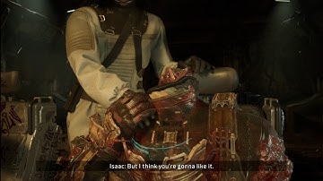 Dead Space Remake - Alternate Ending with the Infested Suit.