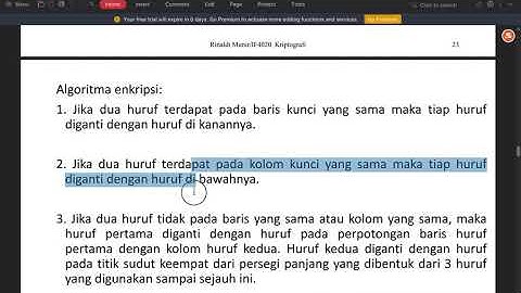 Kriptografi Klasik - Affine Cipher