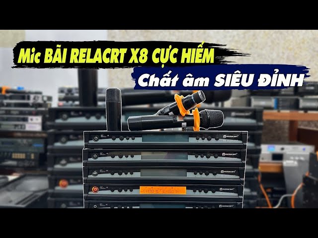 Micro bãi XỊN Relacart X8 | Hàng CỰC HIẾM | Chỉ 2,8tr bao ship | Quyết Audio | LH: 0981058656