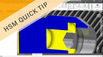 Inventor HSM QUICK TIP: Boring on a Lathe