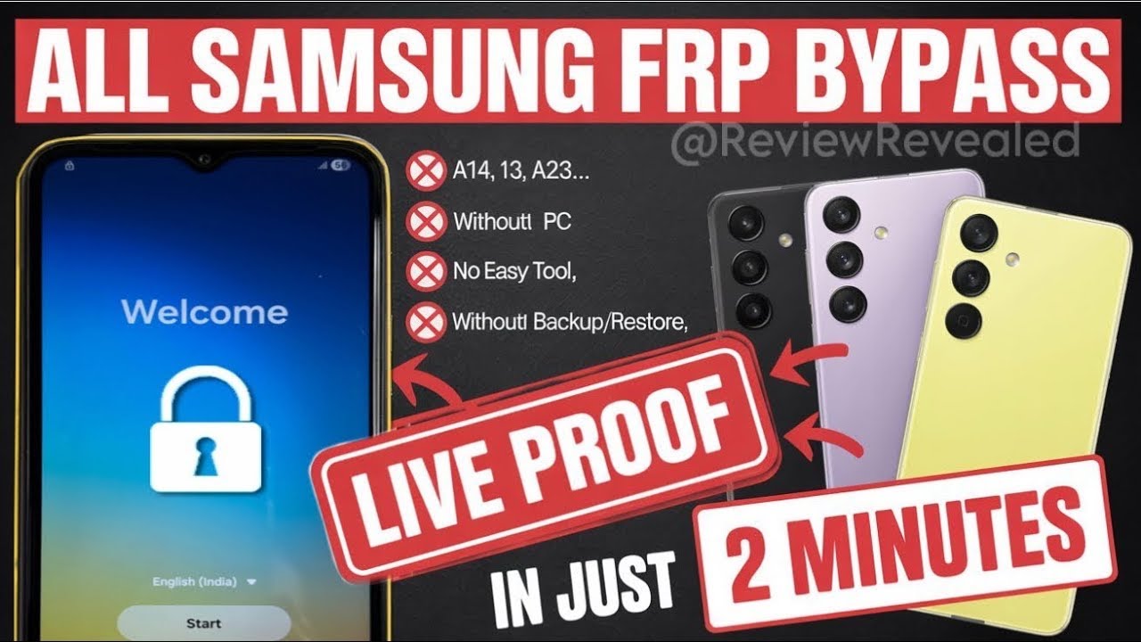 Samsung Mobile Google FRP Bypass 2026 ✅ FREE SERVICE CENTER METHOD 🔥 BOOM 🔥By Latest Trick
