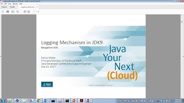 Unified JVM logging in JDK9 by Fairoz