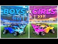 Girls vs boys in rocket league who will win