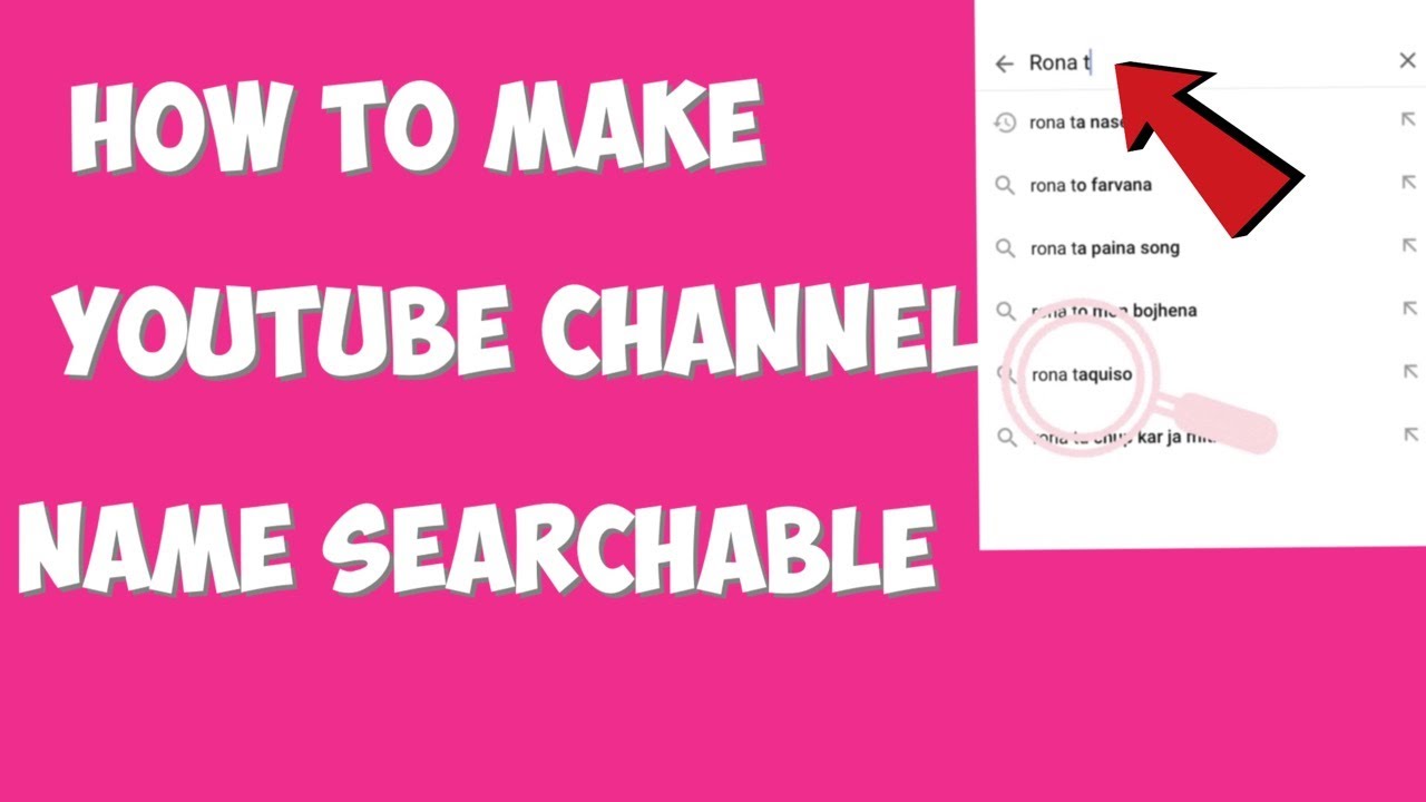 How To Make YouTube Channel Name Searchable Tagalog YouTube Tips how-to-make-youtube-channel-name-searchable-tagalog-youtube-tips