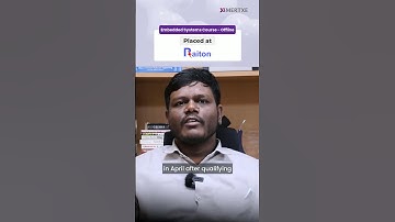 Got Placed at Raiton Semiconductor After Embedded Systems Training  | Shaik Imran’s Journey