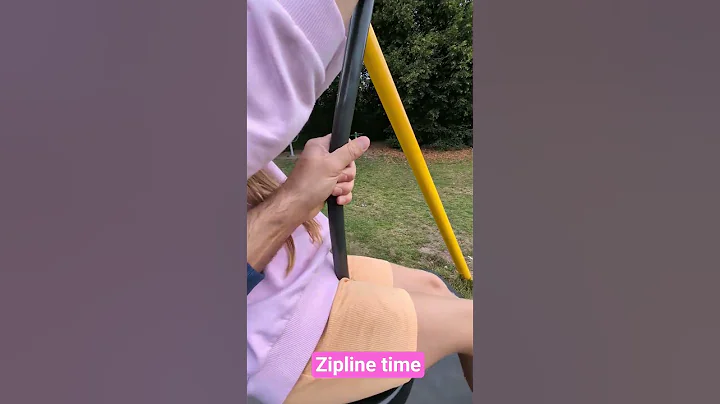 Zipline time #park #fun #zipline #shorts #viral #youtubeshorts #shortsfeed