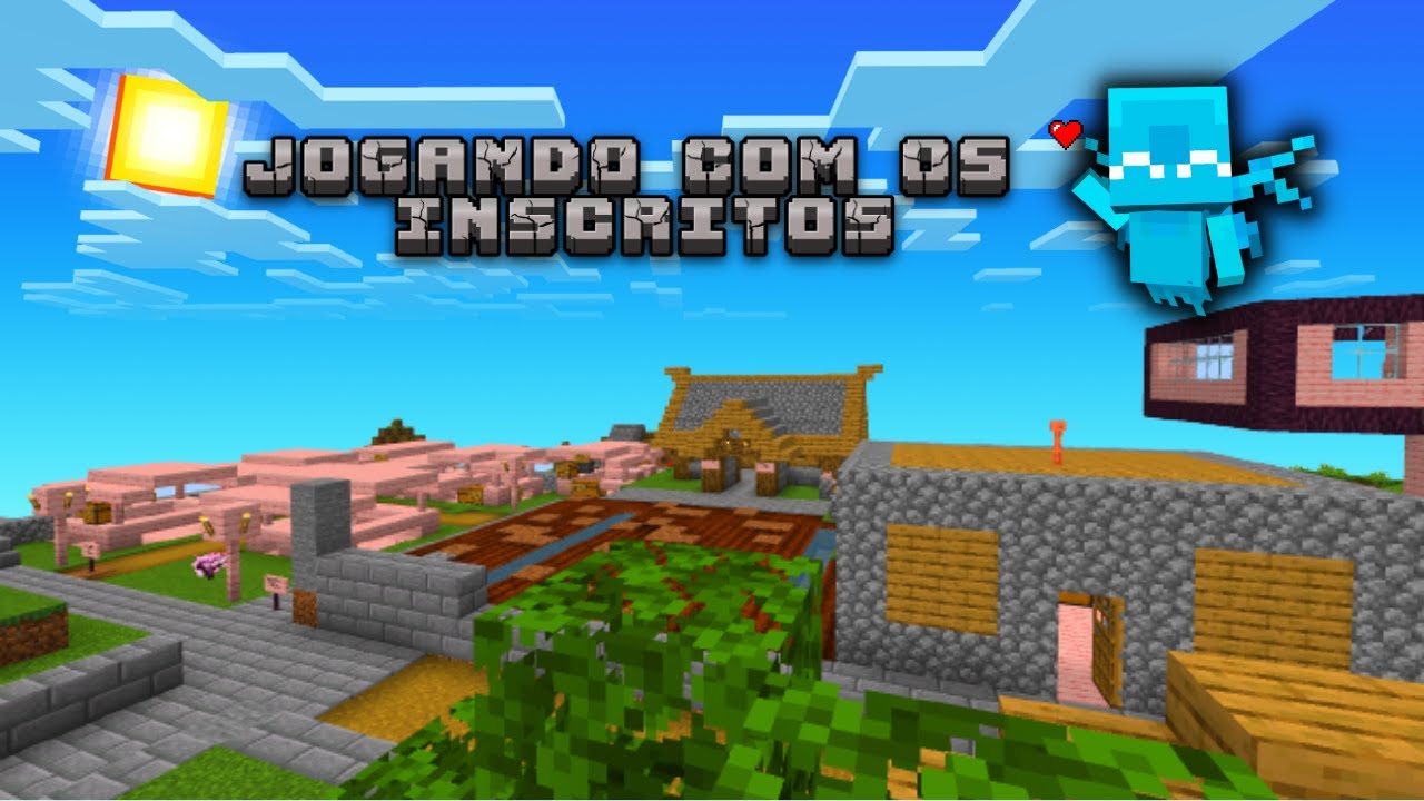 🔴🎮🔴 MINECRAFT JOGANDO COM INSCRITOS JAVA E BEDROCK JUNTOS 🔴🎮🔴 