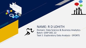 Exploratory Data Analysis - SPORTS | Task 5 | Sparks Foundation | Data Science & Business Analytics