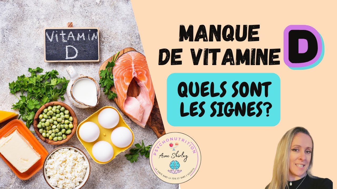 Quels sont les signes du manque de vitamine D?🌞 YouTube — free download