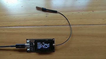 TTGO ESP32+SX1278 LoRa+SSD1306 OLED