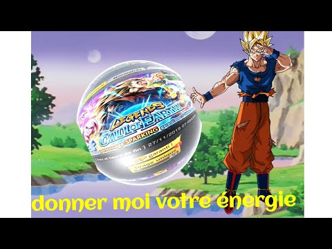 Dragon ball legend -invocation sut le portail de goku genkidama-