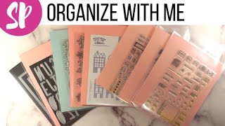 ORGANIZE STAMP POCKETS WITH ME | Putting all my Stamps and Dies into Stamp Pockets