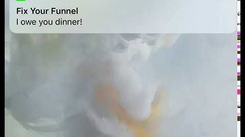 Text before you make a sales call with Infusionsoft and Fix Your Funnel